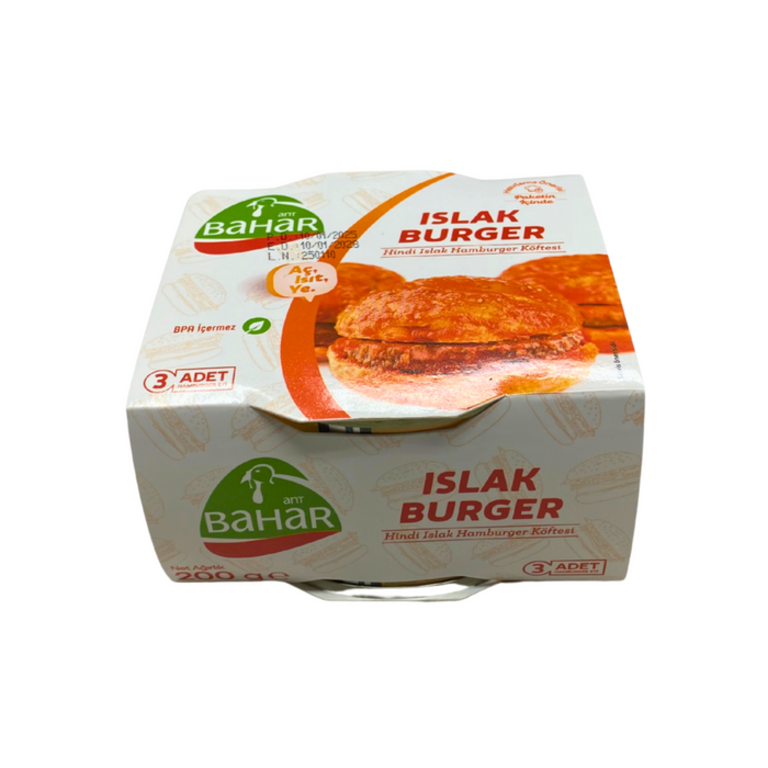Bahar islak burger