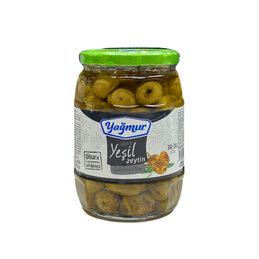 Scratch Green Olives