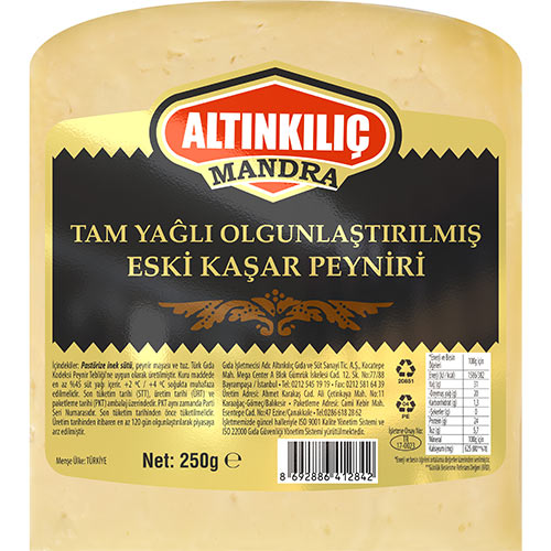 Altınkılıc Cave-Aged Kashkaval Cheese 250g