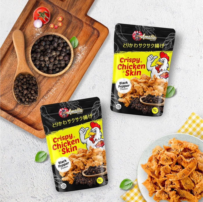 Amalia Crispy Chicken Skin Original とりかわサクサク