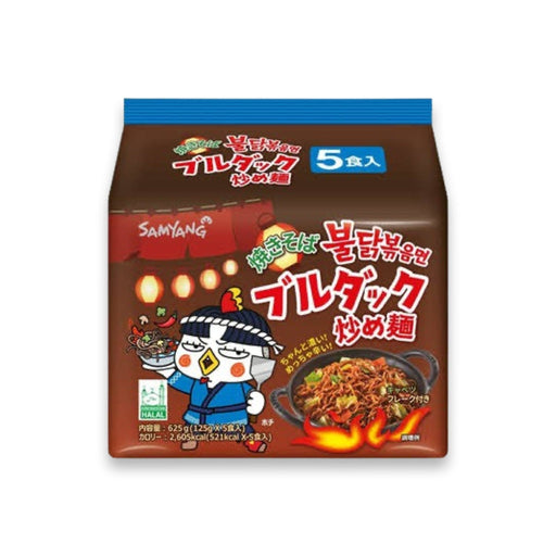 Buldak fried noodles ５ bags set yakisoba ブルダック炒め麺 ５袋セット 焼きそば