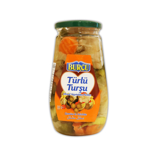 Burcu Mixed Vegetable ミックス野菜のピクルス 560g