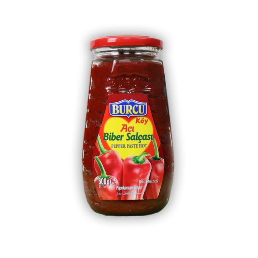 Burcu Pepper Paste Hot 赤唐辛子ペースト ホット 600 g