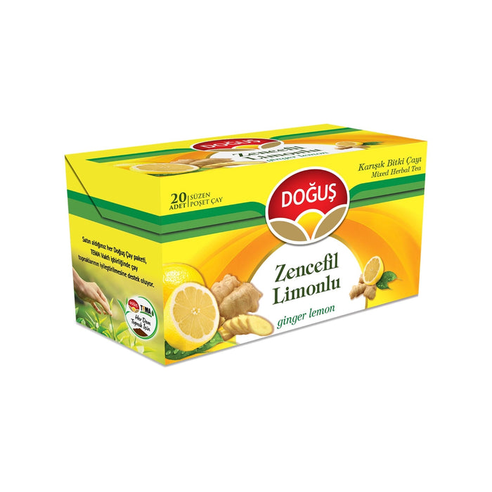 Dogus Ginger Lemon Mixed Herbal Tea Bag 生姜レモンミックスハーブティー