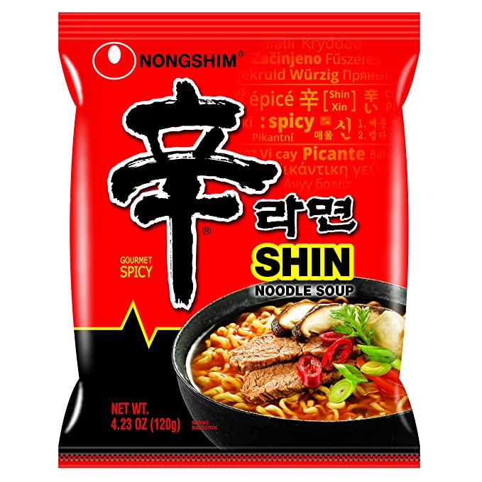 Halal Nongshim Shin Ramen 辛カップラーメン 120g