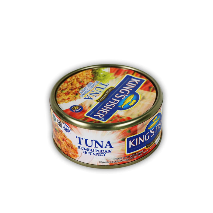 King's Fisher Tuna Bumbu Pedas Hot Spicy スパイシーツナ 170g