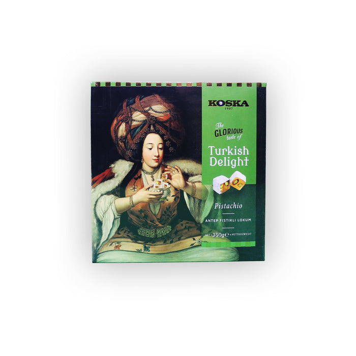 Koska Turkish Delight with Pistachio ピスタチオターキッシュディライト 350g