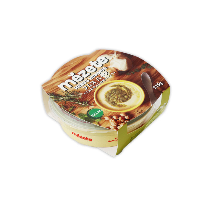 Mezete Herbs Hummus フムスハーブ　215g/70g